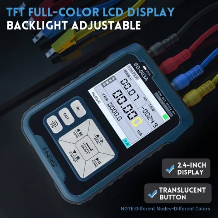 FNIRSI SG-003 Multifunktionaler PWM-Signalgenerator 4-20 mA Spannungs-Stromkalibrator, EU-Stecker, SG-003 – Bild 4