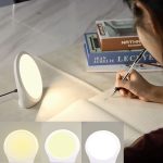 JSK-SL02 LED SAD Touch Timing Stufenlose Dimmtherapie Stimmung Schreibtischlampe Simulieren natürliches Licht, With Type-C/USB-C Line, US Plug, EU Plug, UK Plug – Bild 7