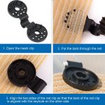 50 Stück Sonnenschutznetz-Clip, Gartengewächshausnetz, Schattentuch-Befestigung, Round Type – Bild 4