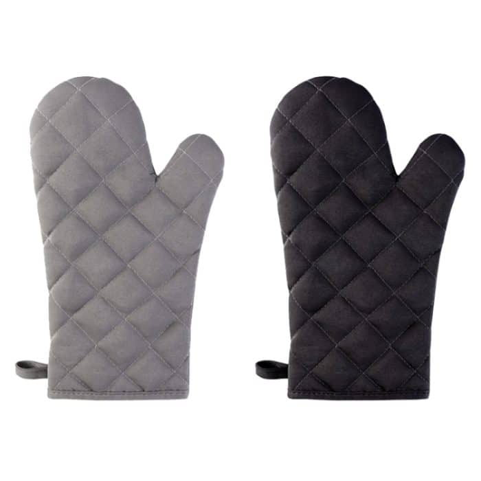 Baumwollisolierte, diamantverdickte Handschuhe, einhängbare Aufbewahrungsofen- und Mikrowellen-Backhandschuhe – Bild 2