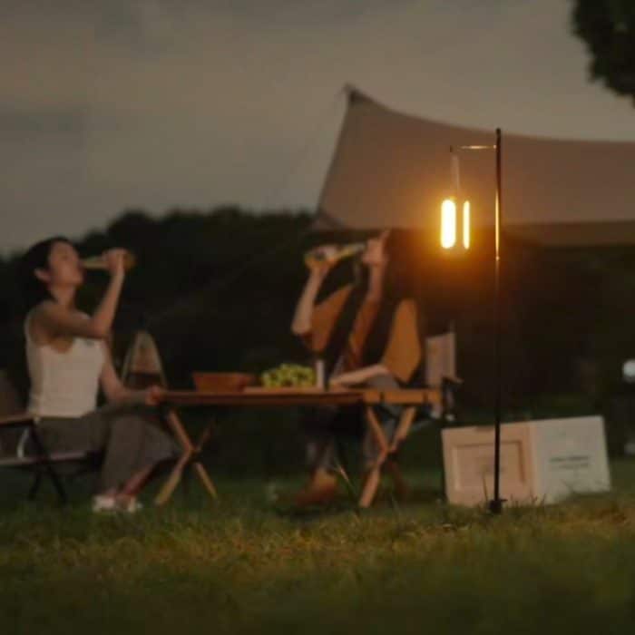 Hängende Camping-Lichter für den Außenbereich, Zeltbeleuchtung, Atmosphärenlichter, Grey, White – Bild 8