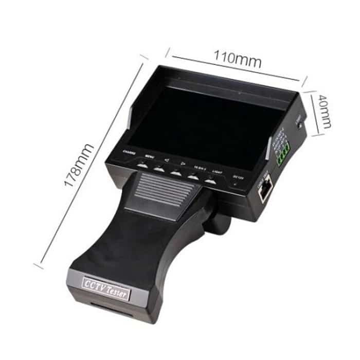 JSK-4300B 4,3-Zoll-Handheld-Netzwerkkabelüberwachungstester mit 12-V-Ausgang, 4.3 inch (With US Plug Power Adapter), 4.3 inch (With EU Plug Power Adapter), 4.3 inch (With UK Plug Power Adapter), 4.3 inch (With AU Plug Power Adapter) – Bild 3