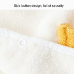 Kinder-Badetuch, verdickter, hochdichter Korallen-Fleece-Umhang mit Kapuze, wasserabsorbierender Umhang, 70x140cm, 60x120cm – Bild 4