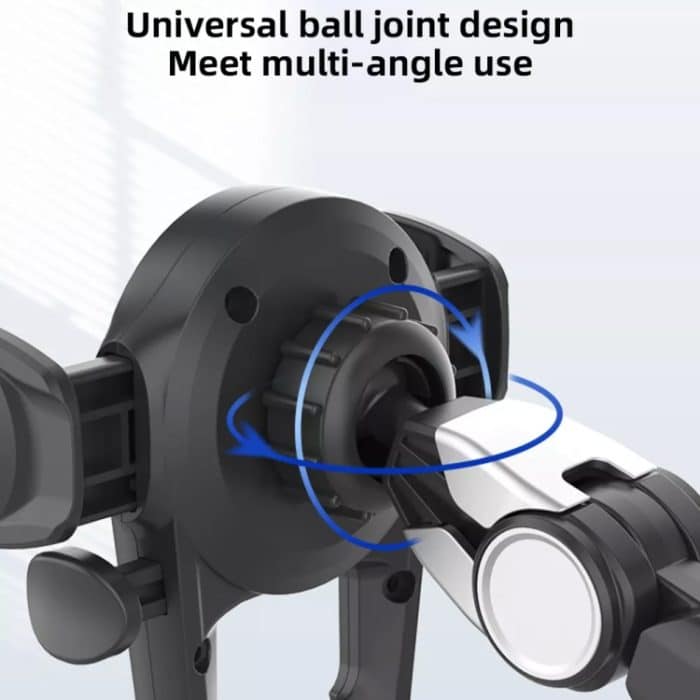 ZJ137 Saugnapf-Autotelefonhalter 2-in-1-Nummernschild-Telefonständer LKW-Telefonhalterung, ZJ137 Black – Bild 7