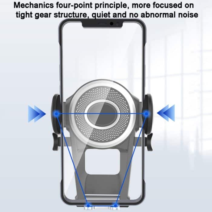 ZJ137 Saugnapf-Autotelefonhalter 2-in-1-Nummernschild-Telefonständer LKW-Telefonhalterung, ZJ137 Black – Bild 8