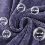 Nanoverdicktes großes Badetuch für Friseure, Schönheitssalon, Erwachsene mit weichem, saugfähigem Handtuch, 30x70cm, 35x75cm, 70x140cm – Bild 5