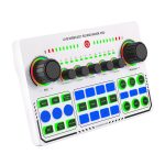 X50 Bluetooth RGB LED Live-Soundkarte mit OTG-Port-Schnittstelle