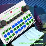 X50 Bluetooth RGB LED Live-Soundkarte mit OTG-Port-Schnittstelle – Bild 5