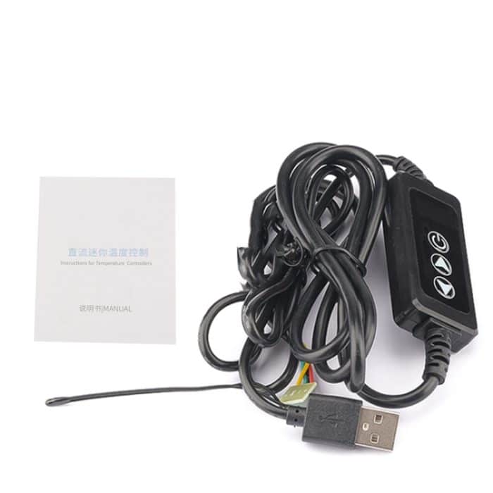 W-3301 Intelligente Digitalanzeige Thermostat Haustier Heizkissen Milchwärmer Thermostat Controller, W-3301 – Bild 8