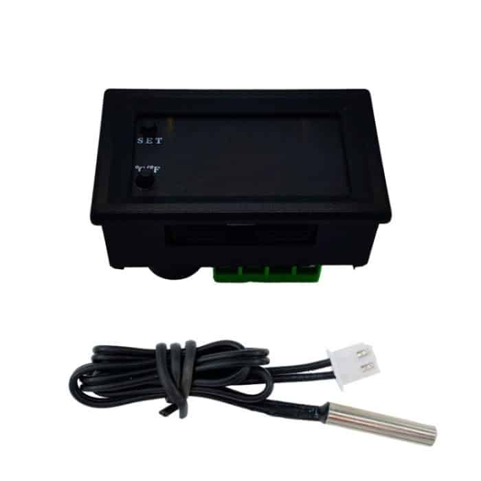 W2809 Digitalanzeige Dual-Display-Thermostat Schlüpfen Haustierhaus Intelligentes wasserdichtes NTC-Temperaturkontrollinstrument, W2809 – Bild 3