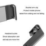 Auto-Rücksitz-Schnallentyp, drehbarer Teleskop-Handy-Tablet-Halter, Tablet Holder(Black) – Bild 4