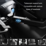 Auto-Rücksitz-Schnallentyp, drehbarer Teleskop-Handy-Tablet-Halter, Tablet Holder(Black) – Bild 9