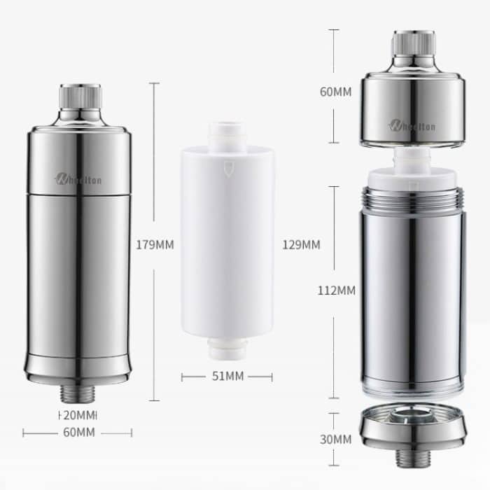 Bath Home Wasserreiniger Duschwasserfilter, WHT-SF003 – Bild 2