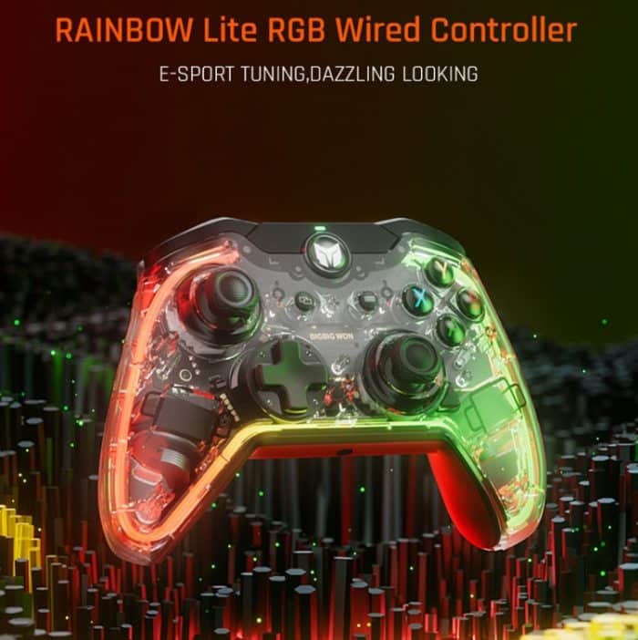 RGB-Licht-Wired-Gamepad-Controller für PC/Switch, BIGBIGWON C1 Lite, BIGBIGWON C1 Lite+R90, BIGBIGWON C1 S, BIGBIGWON C1 S+R90 – Bild 2