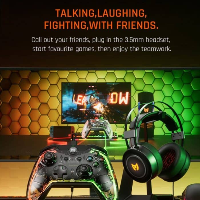 RGB-Licht-Wired-Gamepad-Controller für PC/Switch, BIGBIGWON C1 Lite, BIGBIGWON C1 Lite+R90, BIGBIGWON C1 S, BIGBIGWON C1 S+R90 – Bild 11