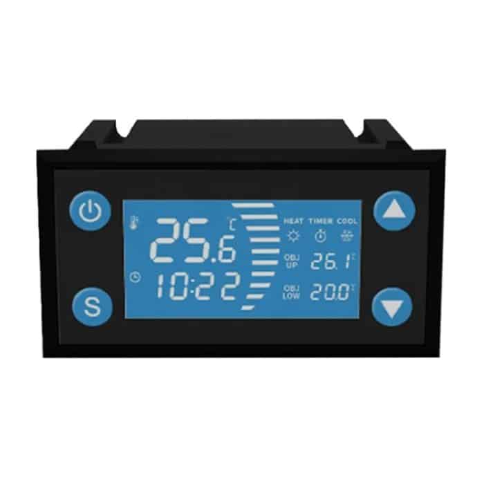 W-1213 Intelligente Digitalanzeige Aquarium Klettern Haustier Thermostat Pflanzluke Zucht Temperaturregler, W-1213 – Bild 1