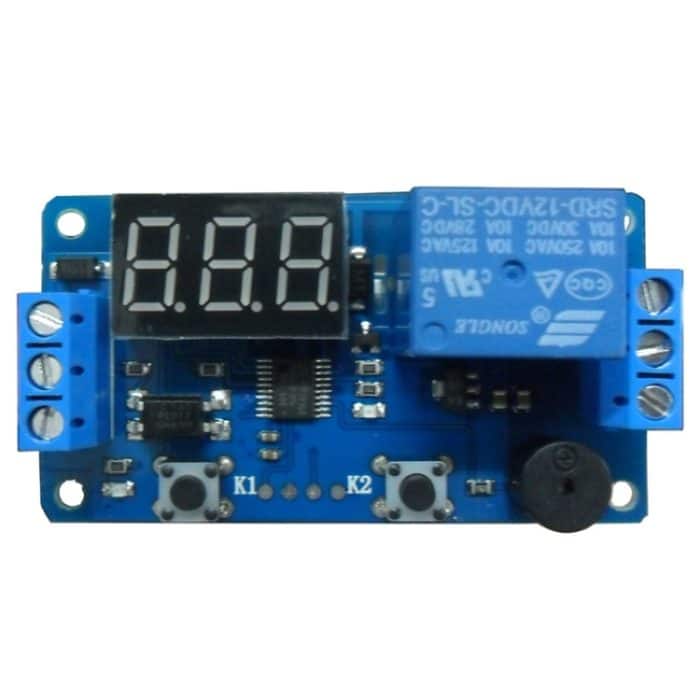 DK-C-01 Auto programmierbares Timing-LCD-Digitalanzeige-Relaismodul kann DC-AC-Verzögerungsrelais steuern – Bild 2