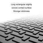 BEN.JACK Auto-Zentralsteuerung, Armaturenbrett, Handy, rutschfeste Matte, Black Small, Transparent Small, Black Large, Transparent Large – Bild 3