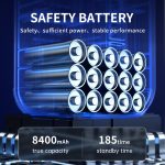 YX1920SH Fahrzeug-Notstart-Stromversorgung, Luftpumpe, All-in-One-Maschine, 8000mAh, 8000mAh+EVA Bag – Bild 6