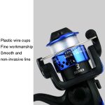 YUMOSHI JL200 Spinnrolle mit Schnur, With Line(Electroplated Blue), With Line(Electroplated Yellow), With Line(Electroplated Red), With Line(Electroplated Silver), With Line(Electroplated Green) – Bild 3