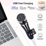 JD-510 Wiederaufladbarer elektrischer Hornhautentferner mit Staubsauger, White, 10 In 1 Kit White, Black, 10 In 1 Kit  Black – Bild 5