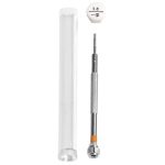 LSD5120 Reparatur von Uhrengläsern, Edelstahl-Schraubendreher, Präzisions-Uhrenschraubendreher-Werkzeug, 1.8 Straight (Orange), 2.0 Straight (Green), 1.4 Phillips (Gray), 1.6 Phillips (Purple), 1.2 Phillips (Red)