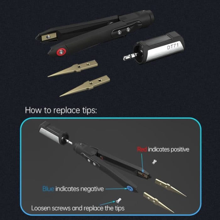 MINIWARE DT71 Mess-Digital-Pinzetten-Signalgenerator-Multimeter – Bild 12