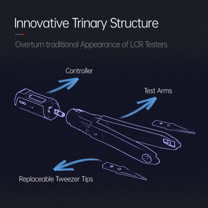 MINIWARE DT71 Mess-Digital-Pinzetten-Signalgenerator-Multimeter – Bild 16