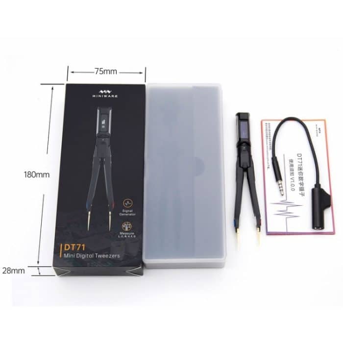 MINIWARE DT71 Mess-Digital-Pinzetten-Signalgenerator-Multimeter – Bild 4
