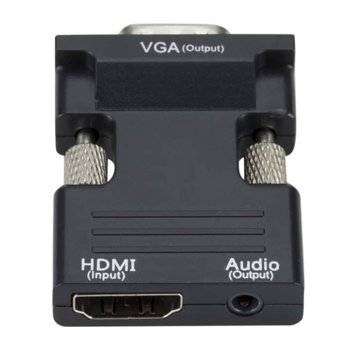 Projektor-HDMI-Adapter mit Audiokabel, Computer-HD-Konverter, HDMI to VGA, VGA to HDMI – Bild 3