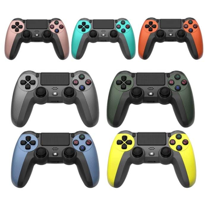 KM048 Für PS4 Bluetooth Wireless Gamepad Controller 4.0 mit Lichtleiste, KM048 (Mint Green), KM048 (Cangling Green), KM048 (Vitality Orange), KM048 (Rose Pink), KM048 (Lemon Yellow) – Bild 2