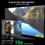 KVM401A 4 Ports USB 3.0 Shared Device HDMI KVM Switch HUB Shared Converter, KVM401A – Bild 5