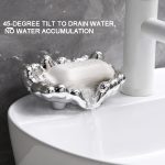 Galvanik-Seifenbox, Duft-Toiletten-Freistanzer, Seifenhalter, Golden, Silver – Bild 3