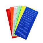 10 Stück reflektierende Aufkleber für Fahrradfelgen, Reitausrüstungszubehör – Bild 2