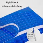 10 Stück reflektierende Aufkleber für Fahrradfelgen, Reitausrüstungszubehör – Bild 3