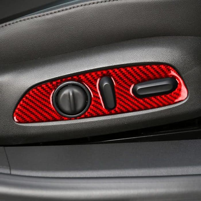 Für Chevrolet Malibu 2016-2024 2 teile/satz Linkslenker Sitz Einstellung Taste Aufkleber – Bild 5