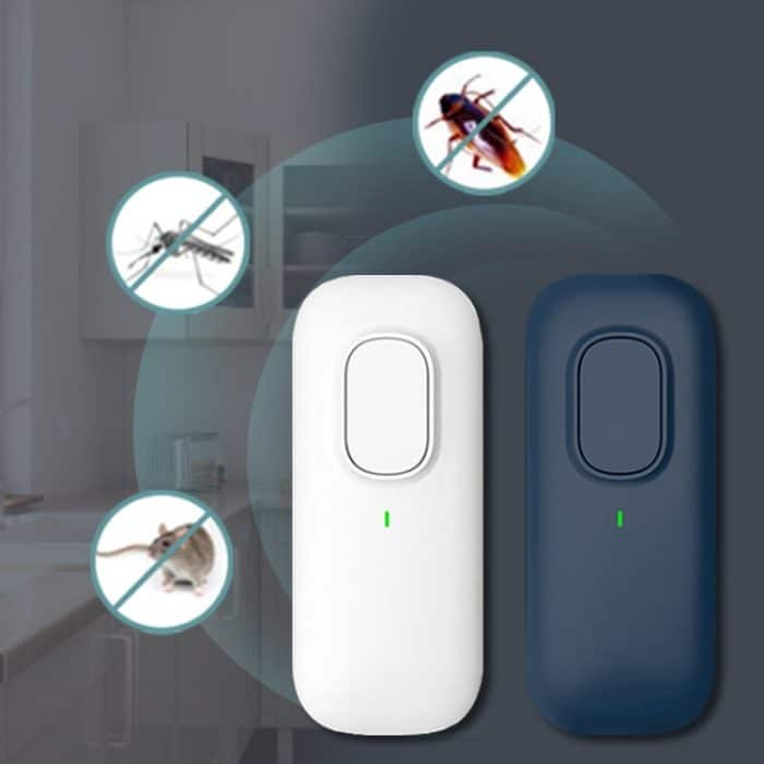 ZCC01 Ultraschall-Mückenschutz-Mäuseschutz-Milbenentfernungsinstrument, US Plug, UK Plug, EU Plug – Bild 2