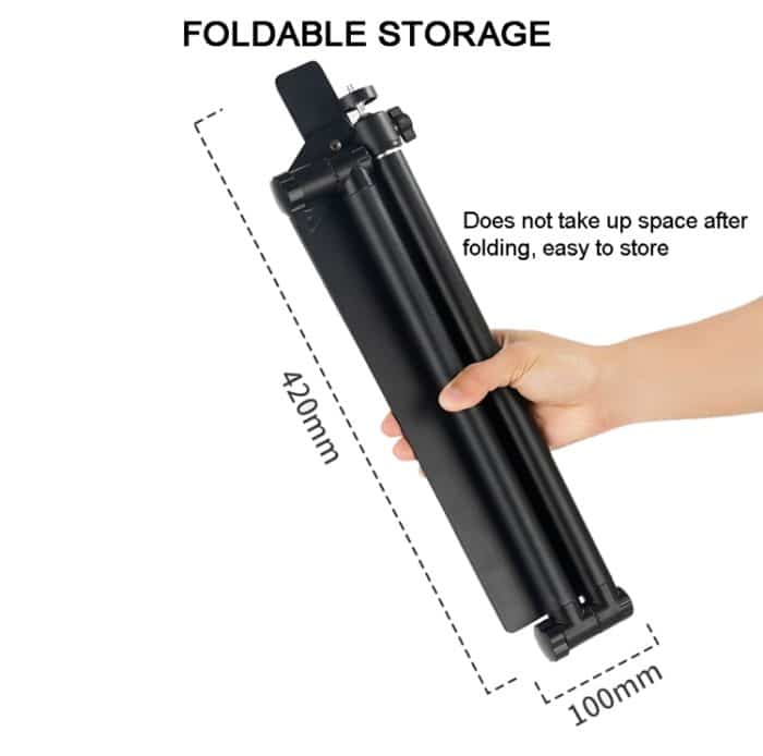 DT-06 Desktop Overlook Handyhalterung Kamera Fülllicht Universelle faltbare Halterung – Bild 4