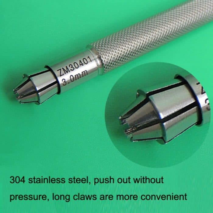 Uhrwerk-Uhrzeit-Einstellwerkzeug, Edelstahl-Uhrengriff, QYZ7021 1.5-3.0mm, QYZ7021 3.0-4.0mm, QYZ7021 4.0-5.0mm, QYZ7021 5.0-6.0mm, QYZ7021 6.0-7.0mm, QYZ7021 6.5-7.5mm – Bild 4