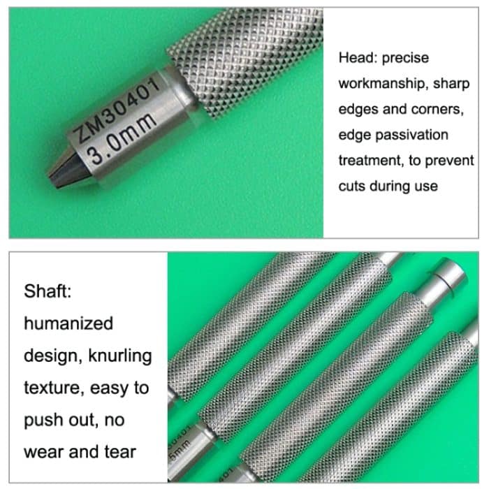 Uhrwerk-Uhrzeit-Einstellwerkzeug, Edelstahl-Uhrengriff, QYZ7021 1.5-3.0mm, QYZ7021 3.0-4.0mm, QYZ7021 4.0-5.0mm, QYZ7021 5.0-6.0mm, QYZ7021 6.0-7.0mm, QYZ7021 6.5-7.5mm, QYZ7021 7.0-8.0mm, QYZ7021 7.5-8.5mm, QYZ7021 8.0-9.0mm – Bild 6