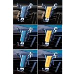 Luftauslass dreieckiger Schwerkraftsensor Auto-Handyhalter, Black Hook Clip, Golden Hook Clip, Black Olecranon Clip, Golden Olecranon Clip, Black One Word Clip, Golden One Word Clip – Bild 2