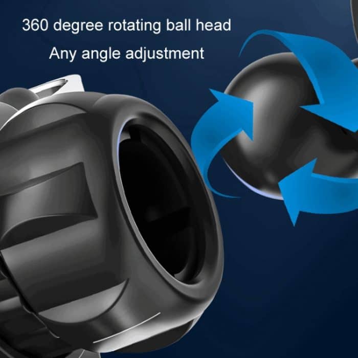 Luftauslass dreieckiger Schwerkraftsensor Auto-Handyhalter, Black Hook Clip, Golden Hook Clip, Black Olecranon Clip, Golden Olecranon Clip, Black One Word Clip, Golden One Word Clip – Bild 4