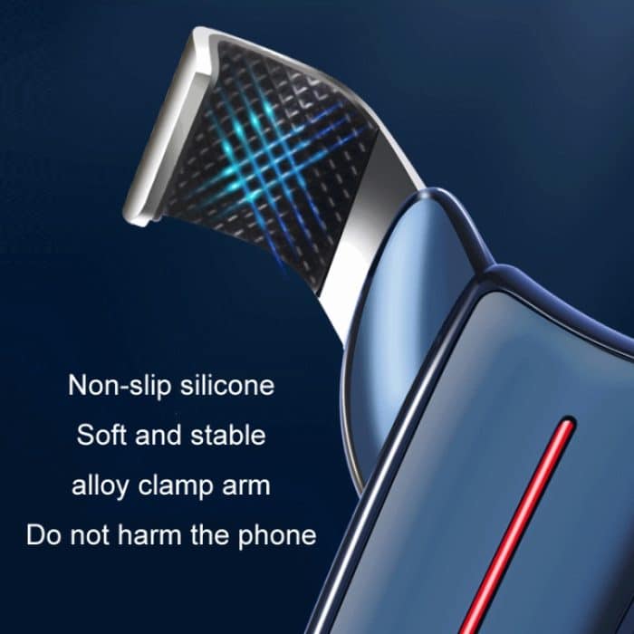 Luftauslass dreieckiger Schwerkraftsensor Auto-Handyhalter, Black Hook Clip, Golden Hook Clip, Black Olecranon Clip, Golden Olecranon Clip, Black One Word Clip, Golden One Word Clip – Bild 5