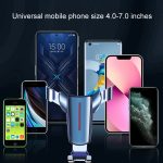 Luftauslass dreieckiger Schwerkraftsensor Auto-Handyhalter, Black Hook Clip, Golden Hook Clip, Black Olecranon Clip, Golden Olecranon Clip, Black One Word Clip, Golden One Word Clip – Bild 8