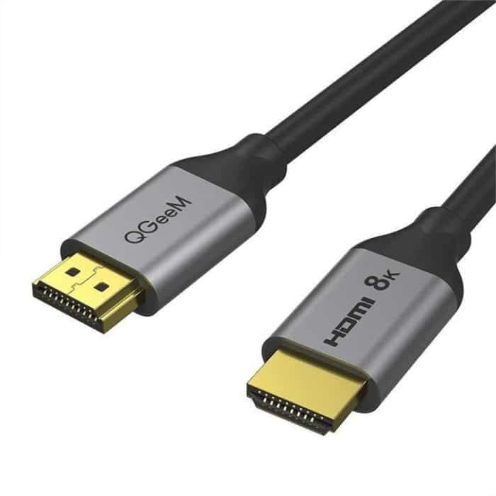 TBD0603632001.jpg QGeeM QG-AV17 HDMI-zu-HDMI-Verbindungskabel unterstützt 8K und 60 Hz, 1m Length, 1.8m Length, 3m Length, 4.5m Length – Bild 1