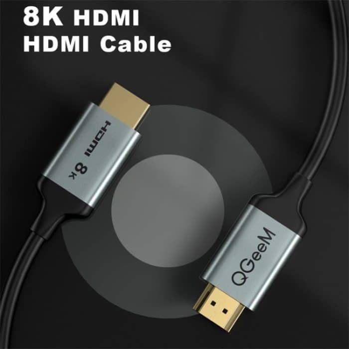 QGeeM QG-AV17 HDMI-zu-HDMI-Verbindungskabel unterstützt 8K und 60 Hz, 1m Length, 1.8m Length, 3m Length, 4.5m Length – Bild 2