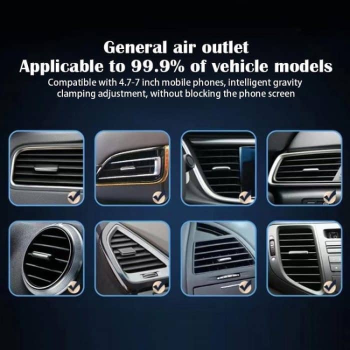 Gravity Navigation Auto-Luftauslass, dreieckiger Handyhalter – Bild 13