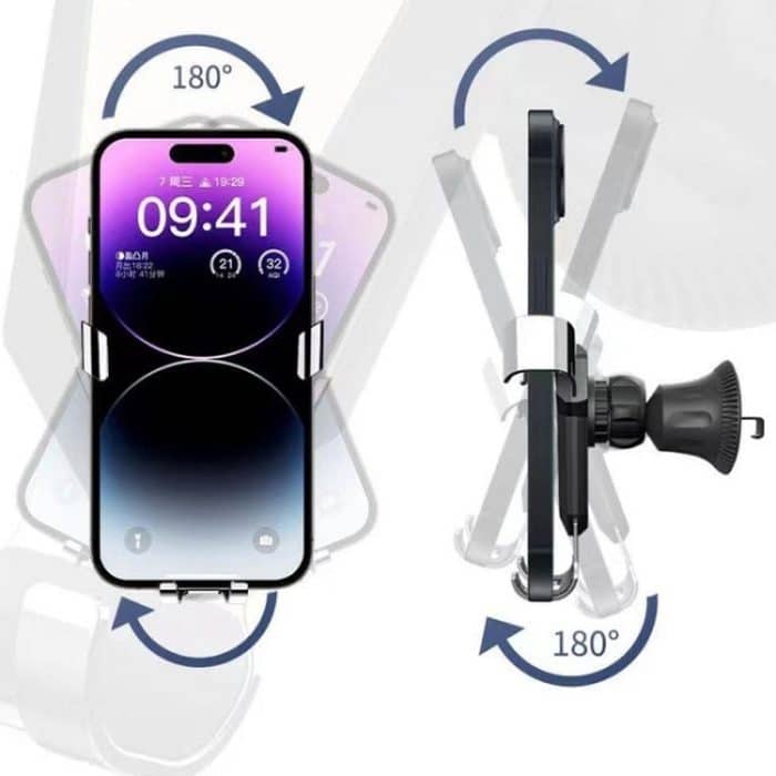 Gravity Navigation Auto-Luftauslass, dreieckiger Handyhalter – Bild 3