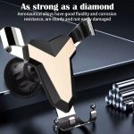 Gravity Navigation Auto-Luftauslass, dreieckiger Handyhalter – Bild 8