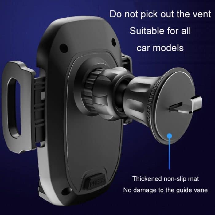 Haken-Typ-Auto-Handy-Navigations-Stützrahmen, Hook Mirror Black – Bild 3